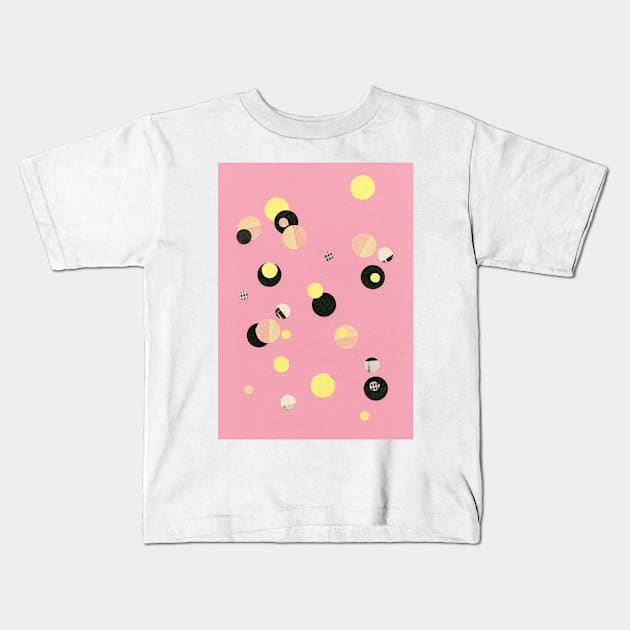 Abstract 007 Kids T-Shirt by Cassia